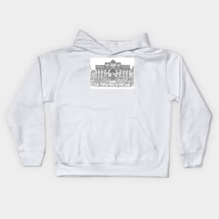 Trevi Fountain Kids Hoodie